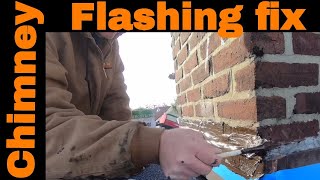 CHIMNEY FLASHING LEAK REPAIR - easy step by step with Turbo Poly Seal Net Worth