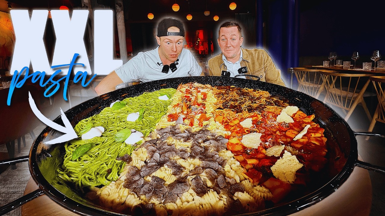 Я пробую гигантский вызов WORLD PASTA DAY 🍝🔥