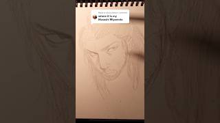 Vagabond Manga sketch! #drawing #animedrawing