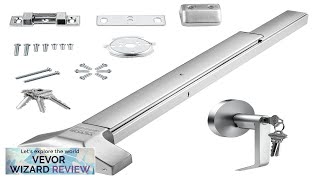 VEVOR Door Push Bar Panic Exit Device 31” Stainless Steel Commercial Emergency Review