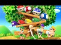 CPU Master: Luigi vs Rosalina vs Waluigi vs Wario - Minigame Challenge in Mario Party Superstars