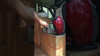 From coffee to work to scrolling—power your vanlife mornings with solar energy.