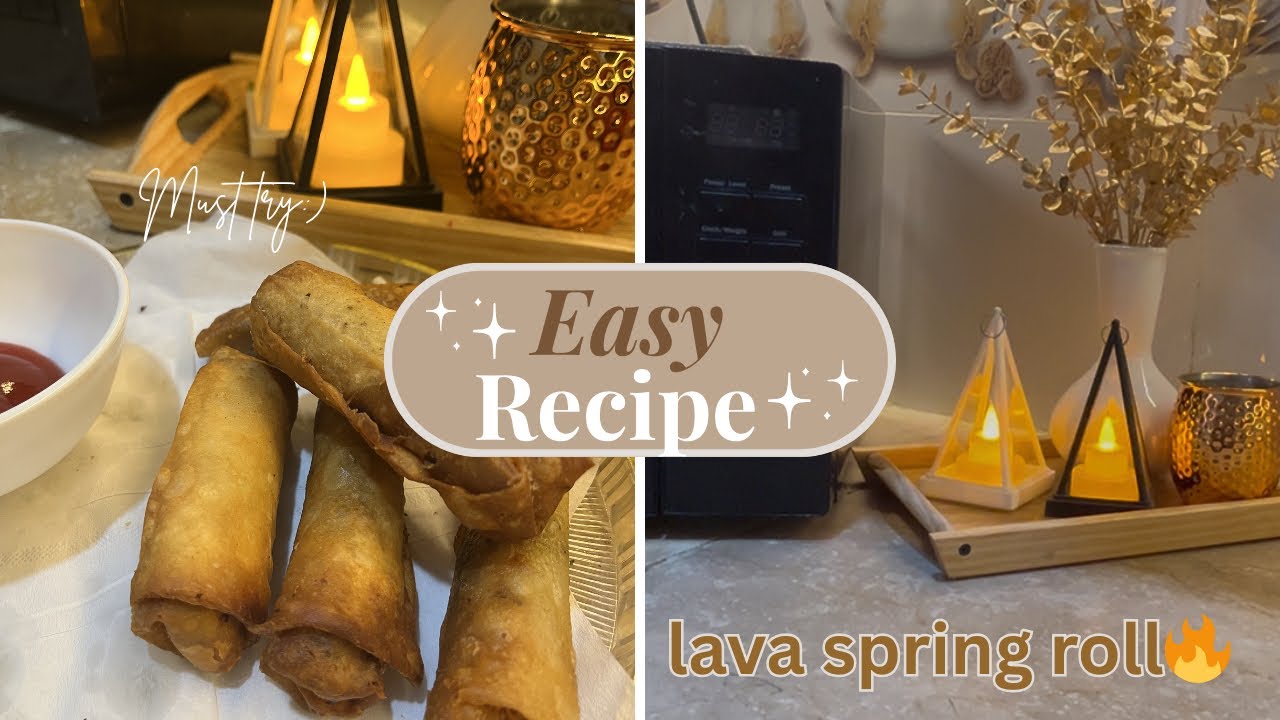 Late hoty hoty Bach gay | Crispy Spring Rolls for Iftar | Easy & Quick Ramadan Recipe