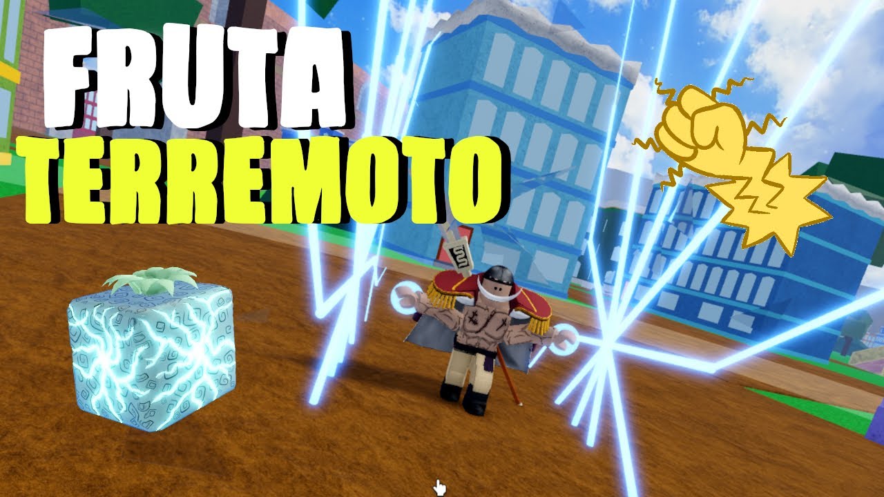 COMPREI A FRUTA DO TERREMOTO NO BLOX FRUITS! #Roblox #BloxFruit #bloxf