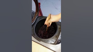 cách nấu nếp cẩm bằng nồi cơm điện #chuyennhathymai #giadinh #nepcam