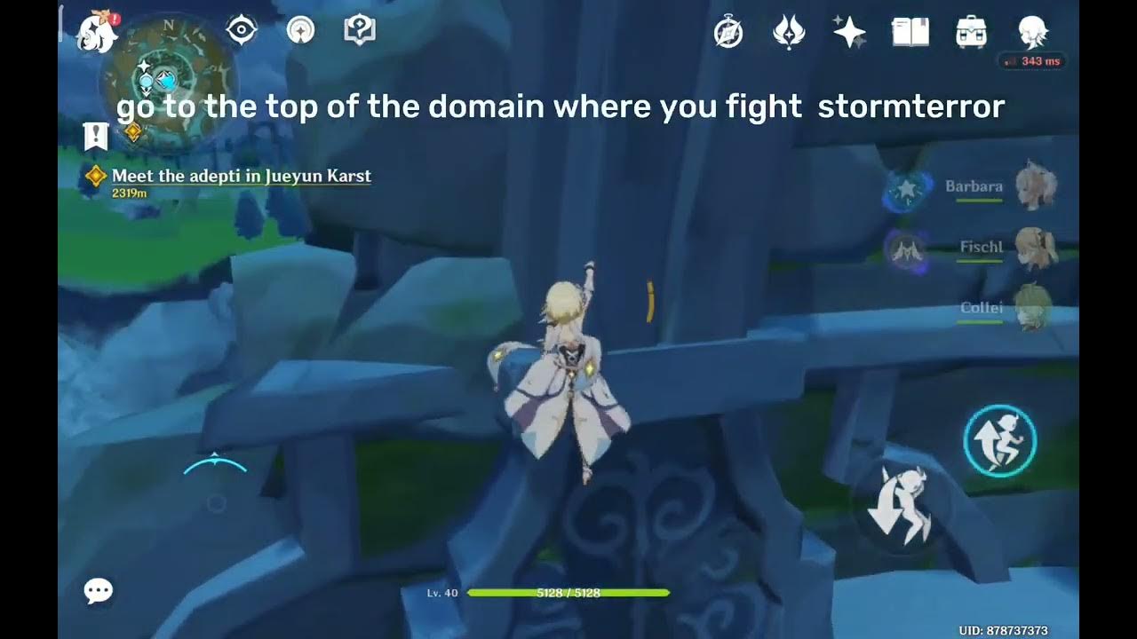 how to get a free chest in genshin impact!(in stormterrors lair) YouTube