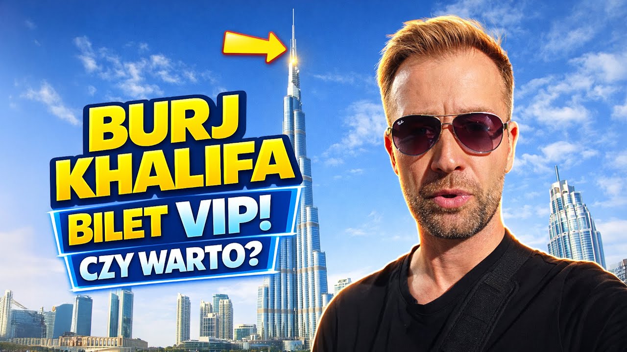 NAJWYŻSZE PIĘTRO BURJ KHALIFA! Czy warto wydać 800zł za bilet VIP?🤔