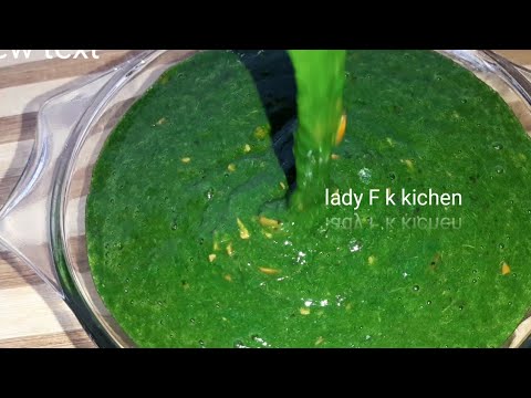 How to prepare ewedu soup( easy method)  ewedu  recipe