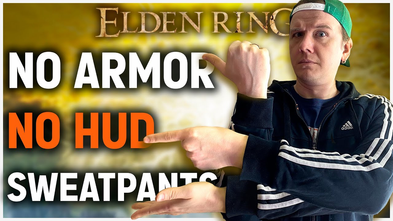 Can you beat Elden Ring with no armor and no HUD? YouTube