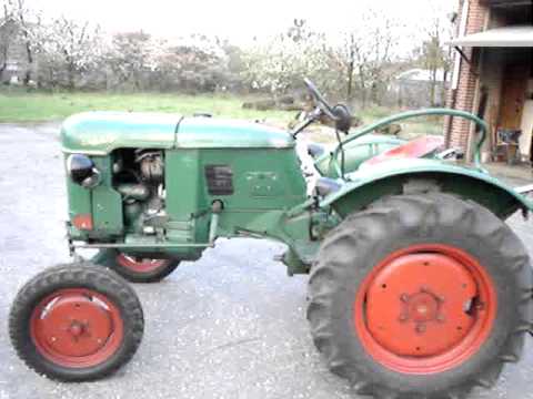 Deutz D15 oldtimer tractor - YouTube