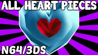 All Heart Pieces in The Legend of Zelda: Majora's Mask 3D/N64 Guide