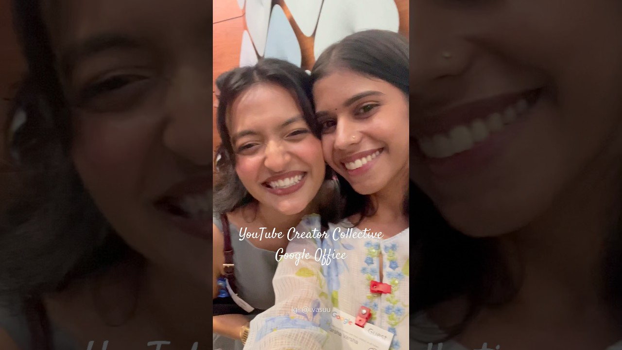 YouTube Creator Collective Google Office Gurugram 😍 @iVasuu #minivlog #youtubeevent #googleoffice