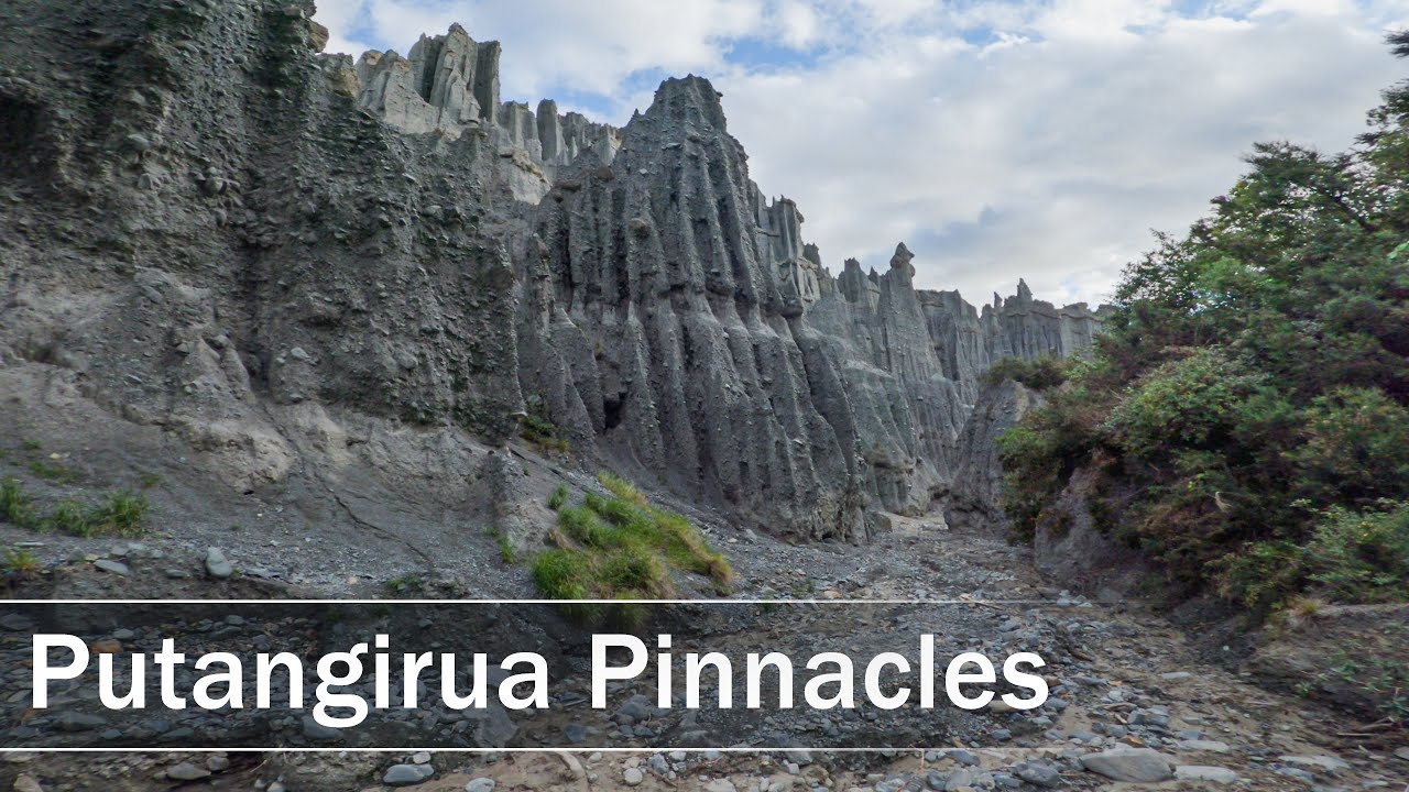 Putangirua Pinnacles, Cape Palliser, New Zealand | 4K