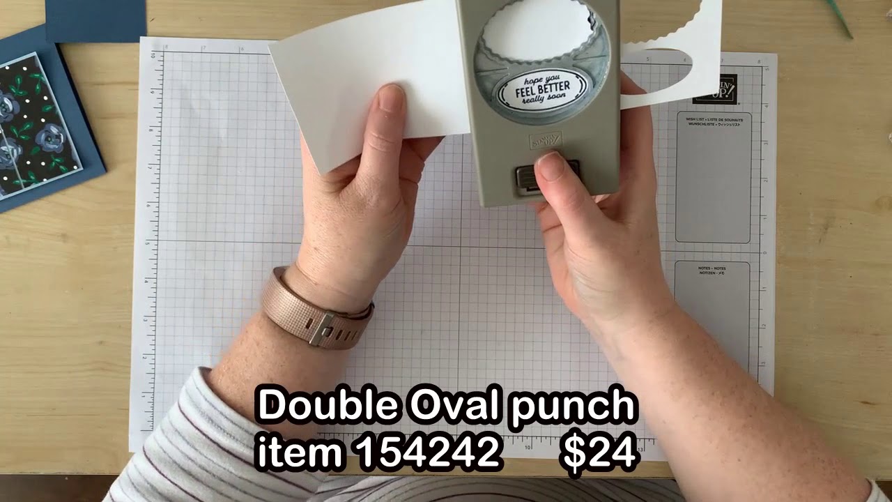 Double Oval Punch + FREE Punch Party Stamp Set from Stampin' Up! YouTube