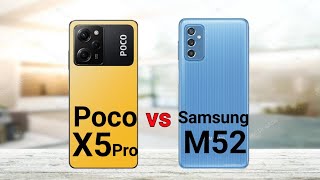 Poco X5 Pro vs Samsung Galaxy M52