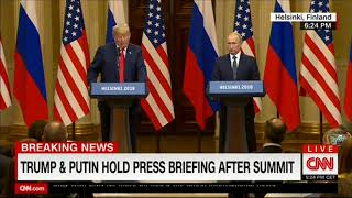 Саммит Россия-США: спич Трампа (16/07/2018)
