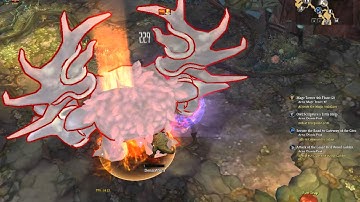 Tree Of Savior - Solo Elementalist vs Wood Goblin Boss