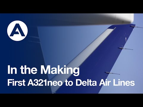 In the Making: First #A321neo to Delta Air Lines