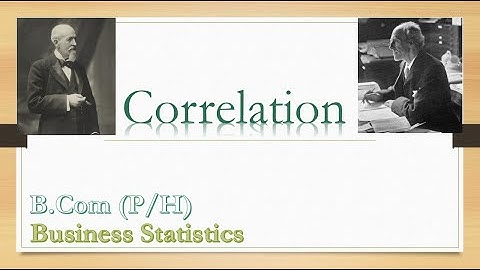 Correlation Analysis | B.Com (P/H)