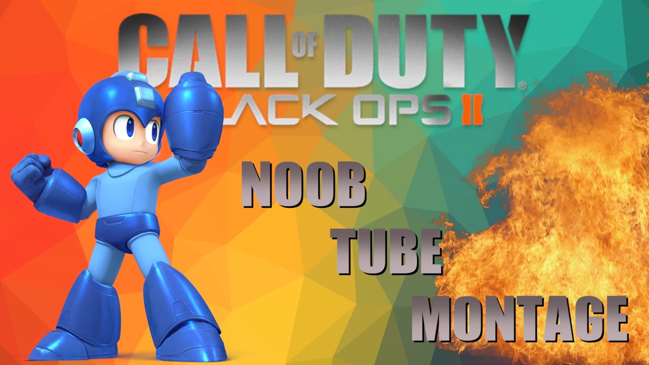 Black Ops 2 Noob Tube Montage 6 - Trickshots, Rage Reactions, Cross Maps