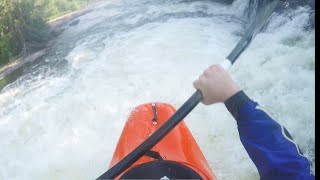 Wolf River Section IV 317 CFS Wavesport Super EZ