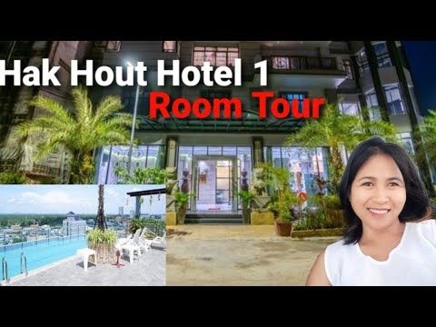 Hak Hout I Hotel room tour, Poipet City, Cambodia