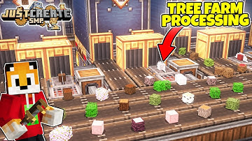 STRIPPED LOG FACTORY - Minecraft Create Mod [#24]