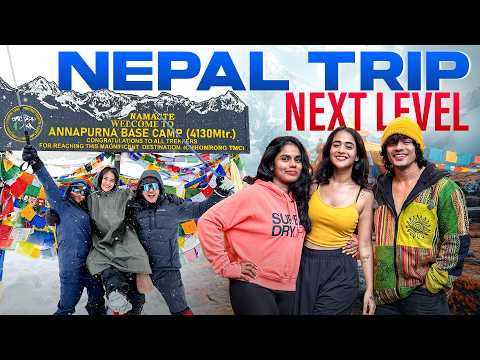 Nepal Trip Vlog || Annapurna Base Camp || Mehaboob Dil Se || Deepthi Sunaina || Latest Telugu Vlogs
