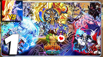 Monsters & Puzzles: Battle of God, New Match 3 RPG - Gameplay Part 1 Toturial (Android, iOS)