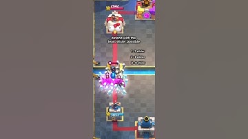 defend this push with the least elixier possible #clashroyale #viral #supercell #jynxzi