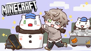 NIJI OBSTACLE COURSE WILL BE REAL【MINECRAFT】 【NIJISANJI EN | Alban Knox】