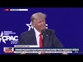 Trump says Republicans will take back House, Senate and White House at CPAC 2021