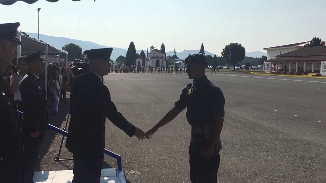 Ορκωμοσία νεοσυλλέκτων στην 124 ΠΒΕ στην Τρίπολη