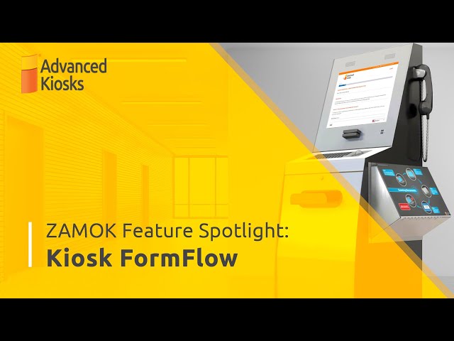 Zamok Feature Spotlight: Kiosk FormFlow