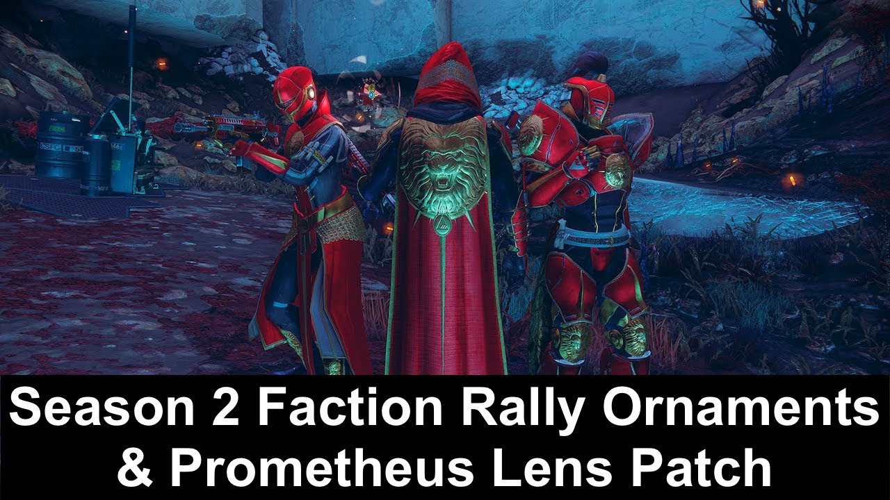 Destiny 2 Season 2 Faction Rally Ornaments, Trials of the Prometheus