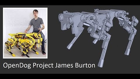 James Brutons OpenDog Project in Ros