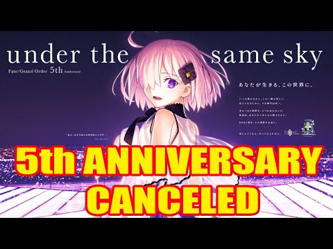 Fgo 5th Anniversary Tokyo Dome Canceled Fate Grand Order Youtube