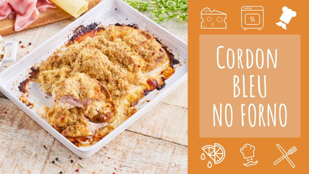 Cordon Bleu no forno (receita fácil)