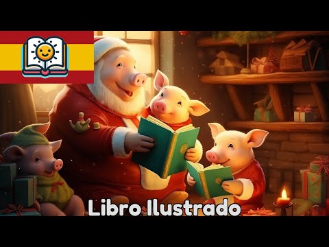 Aventura Navideña de los Tres Cerditos - Cuento Infantil Animado | TinySchool Español