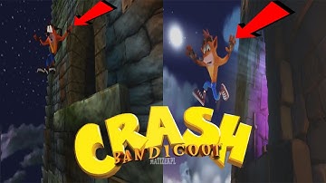 CRASH BANDICOOT VS CRASH BANDICOOT Remastered Opening Comparison