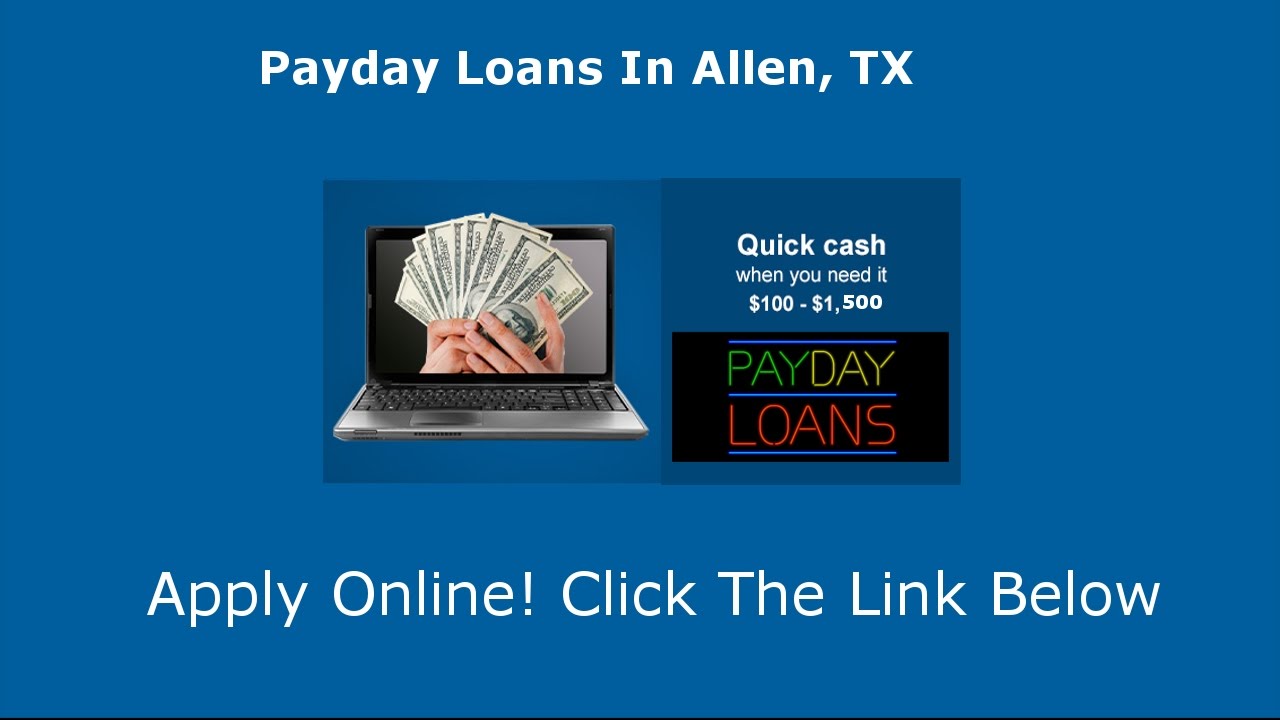 Payday Loans Allen, TX