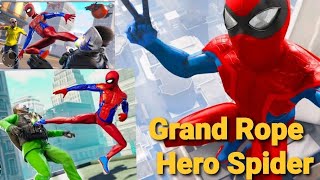 Grand Rope Hero Spider Game #androidgames #spiderman #hero #superhero screenshot 3