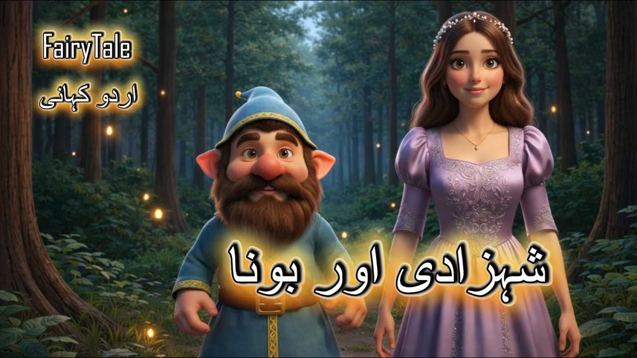 Dwarf and Princess| شہزادی اور بونا| MonaFairytale #fairytalesstory