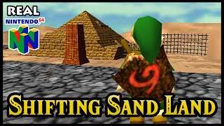 Zelda OoT in SM64 Shifting Sand Land | Real N64