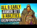 Assassin's Creed Valhalla - ALL 8 Armor Sets, Weapons & Abilities Locations in Oxenefordscire!