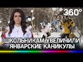 Двойные каникулы? Как будут работать школы Подмосковья в январе