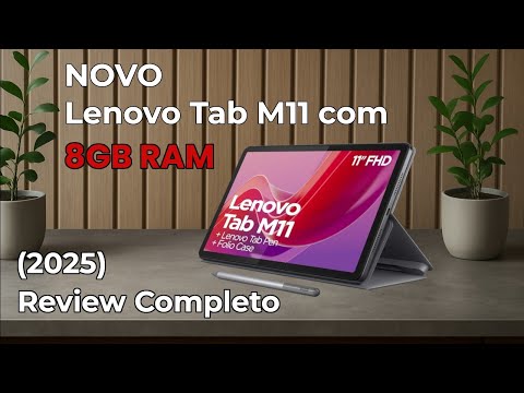 Lenovo M11 8GB RAM - Review Completo (2025) #lenovo #tablet #m11 #review #8gbram