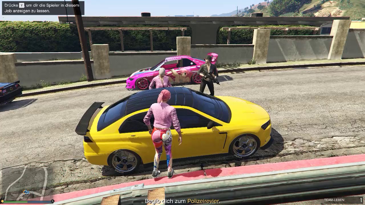 Grand Theft Auto V princess robot bubblegum car vs kuruma YouTube