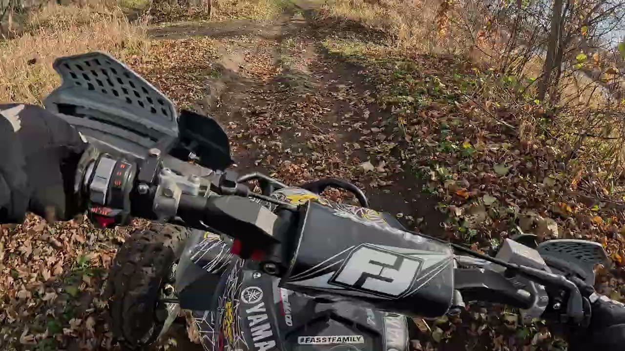 November 22nd yfz450 Trail riding 
