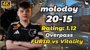 molodoy (20-15) FURIA vs Vitality (Overpass) | IEM Chengdu 2025 #FURIA #molodoy